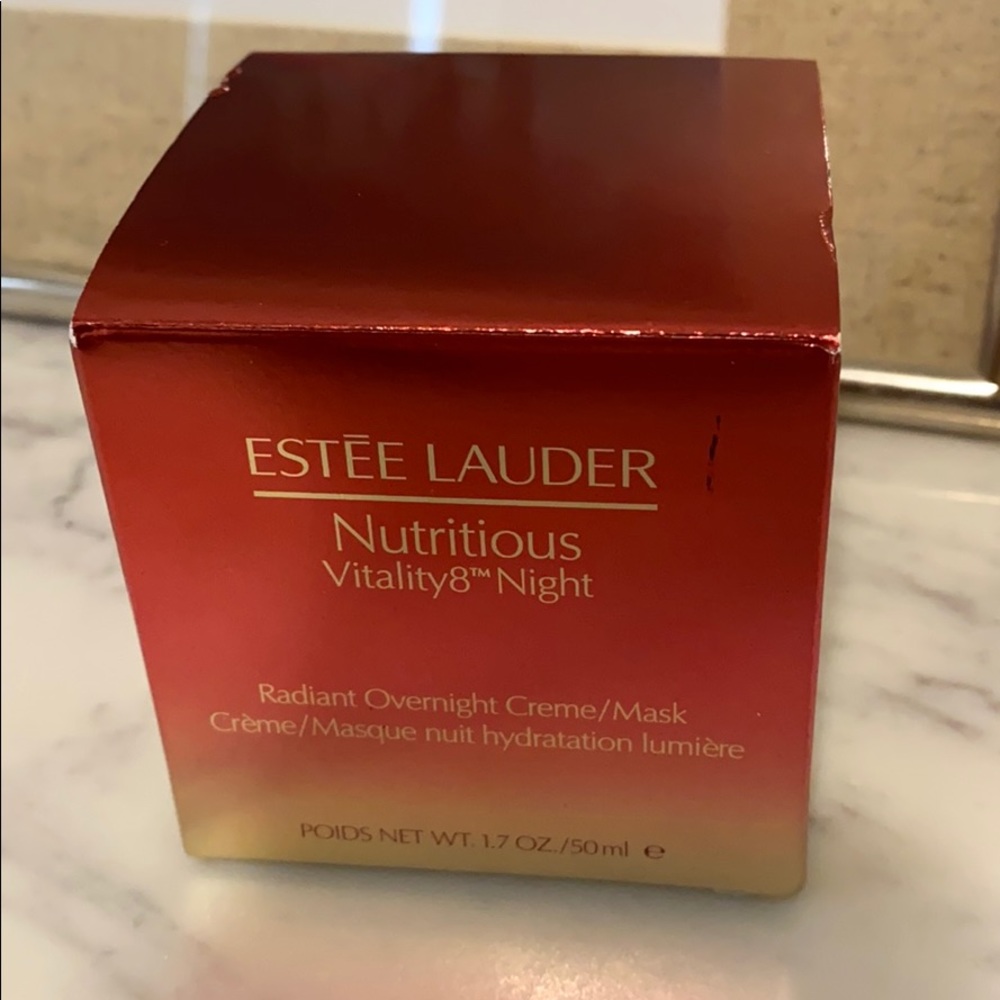 Estee Lauder Vitality8 Overnight Creme 1.7oz New